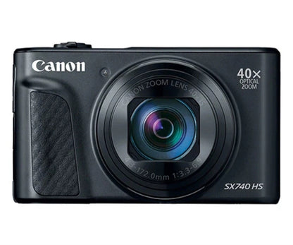 Canon PowerShot SX740 HS 20.3MP 4K Digital Camera 40x Optical Zoom Wi-Fi Black