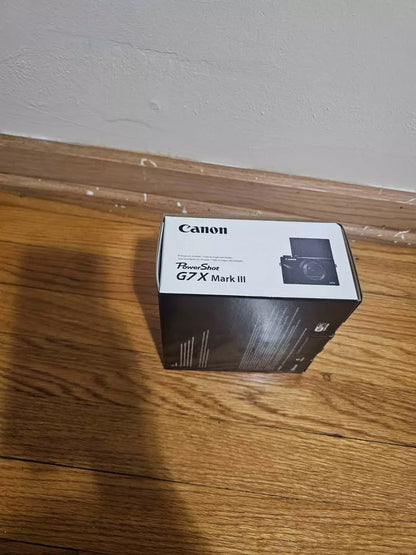 Canon PowerShot G7 X Mark lll - 20.1MP Point & Shoot Digital Camera - Silver