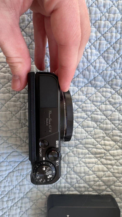 Canon PowerShot G7 X Mark ll 20.1MP Compact Camera - Black